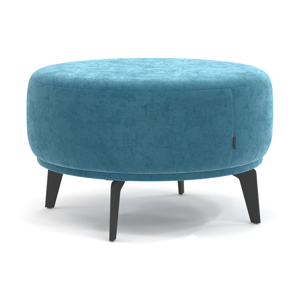 27 Fabric Pouf table set 3D model  3D model_4