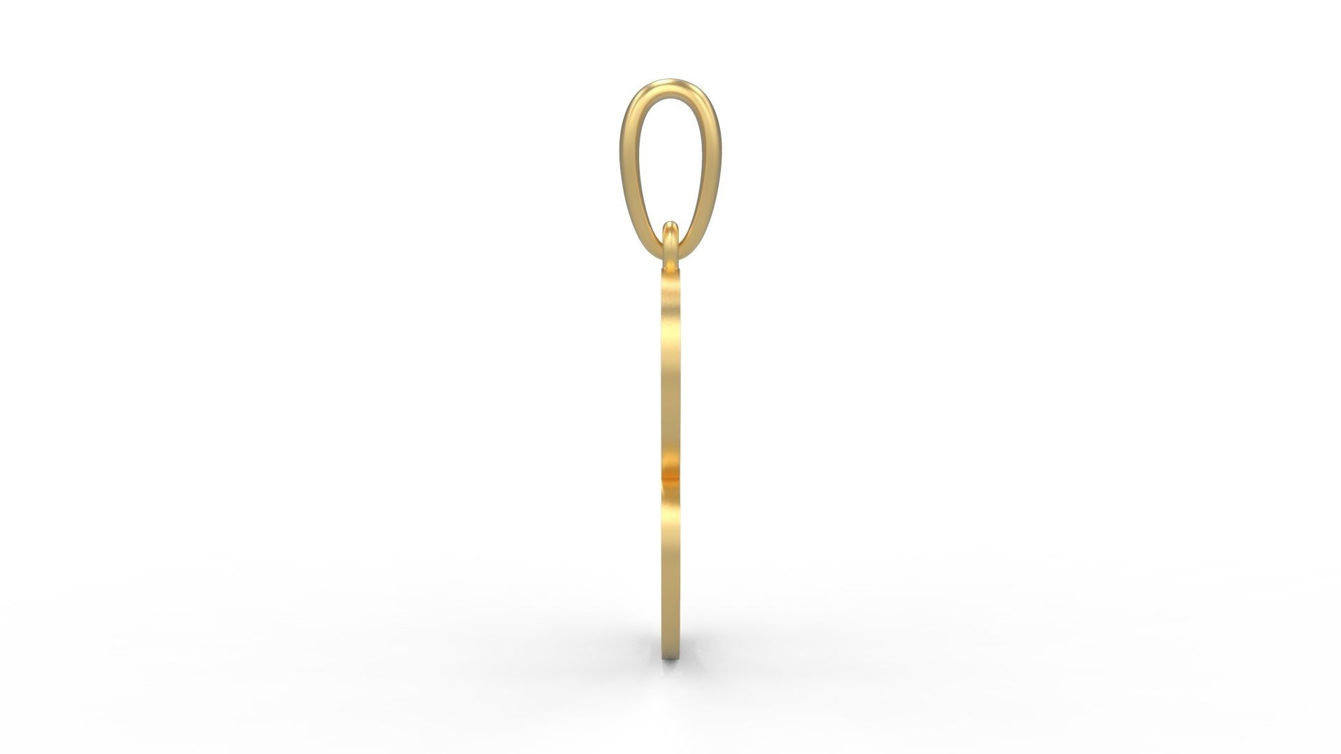 Initial Letters Pendant Sunshine B 3D print model_2