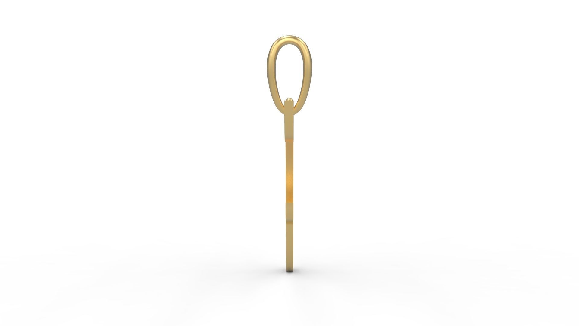 Initial Letters Pendant Sunshine F 3D print model_2