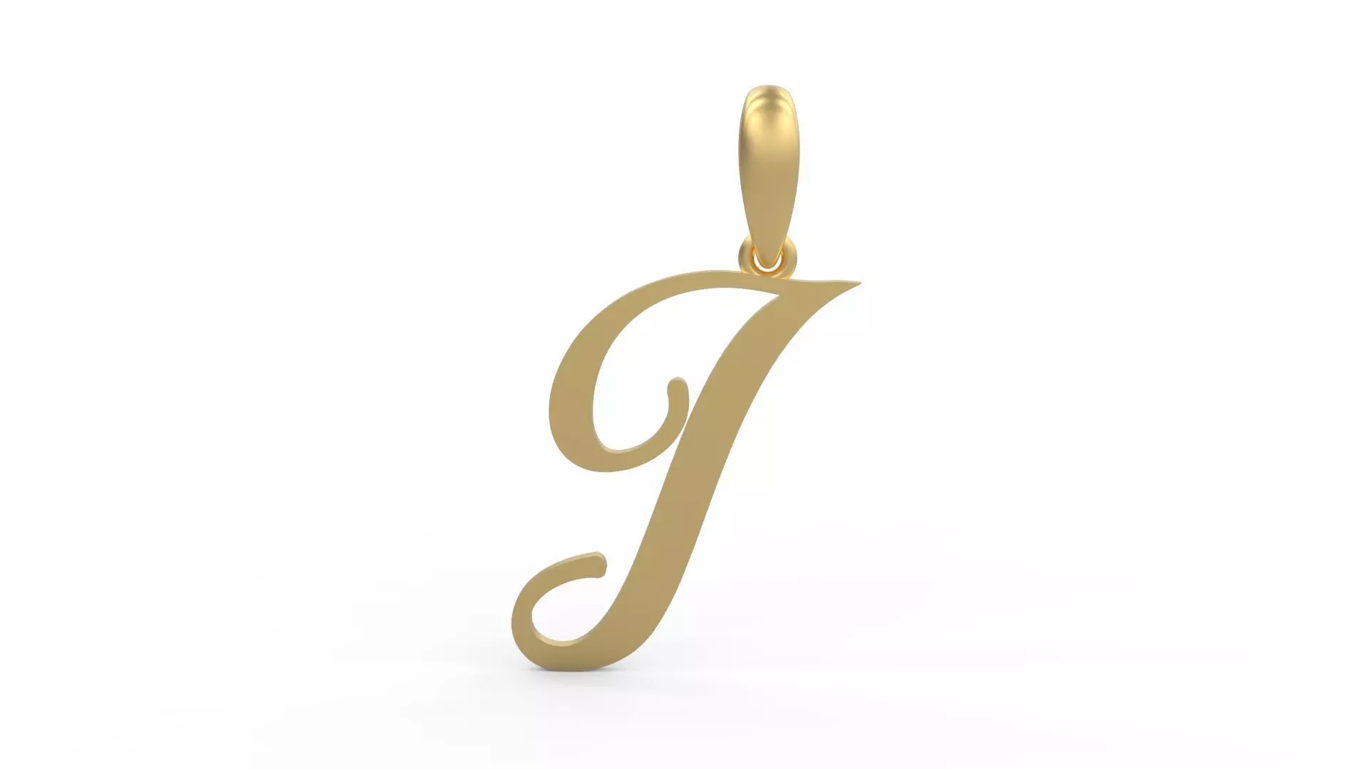 Initial Letters Pendant Sunshine I 3D print model_0