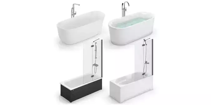 Bath set 150 - Gustavsberg -Sanitana -Antoniolupi