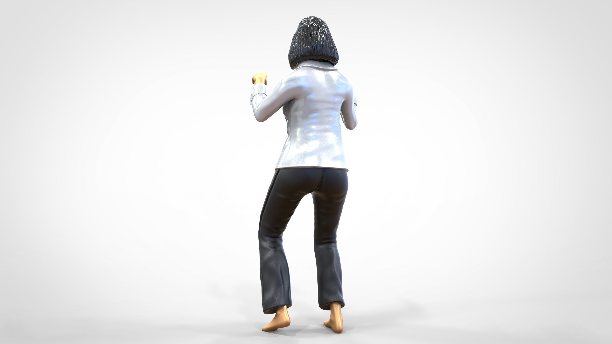 N1 Pulp Fiction Mia Wallace  Uma Thurman 3D print model_12