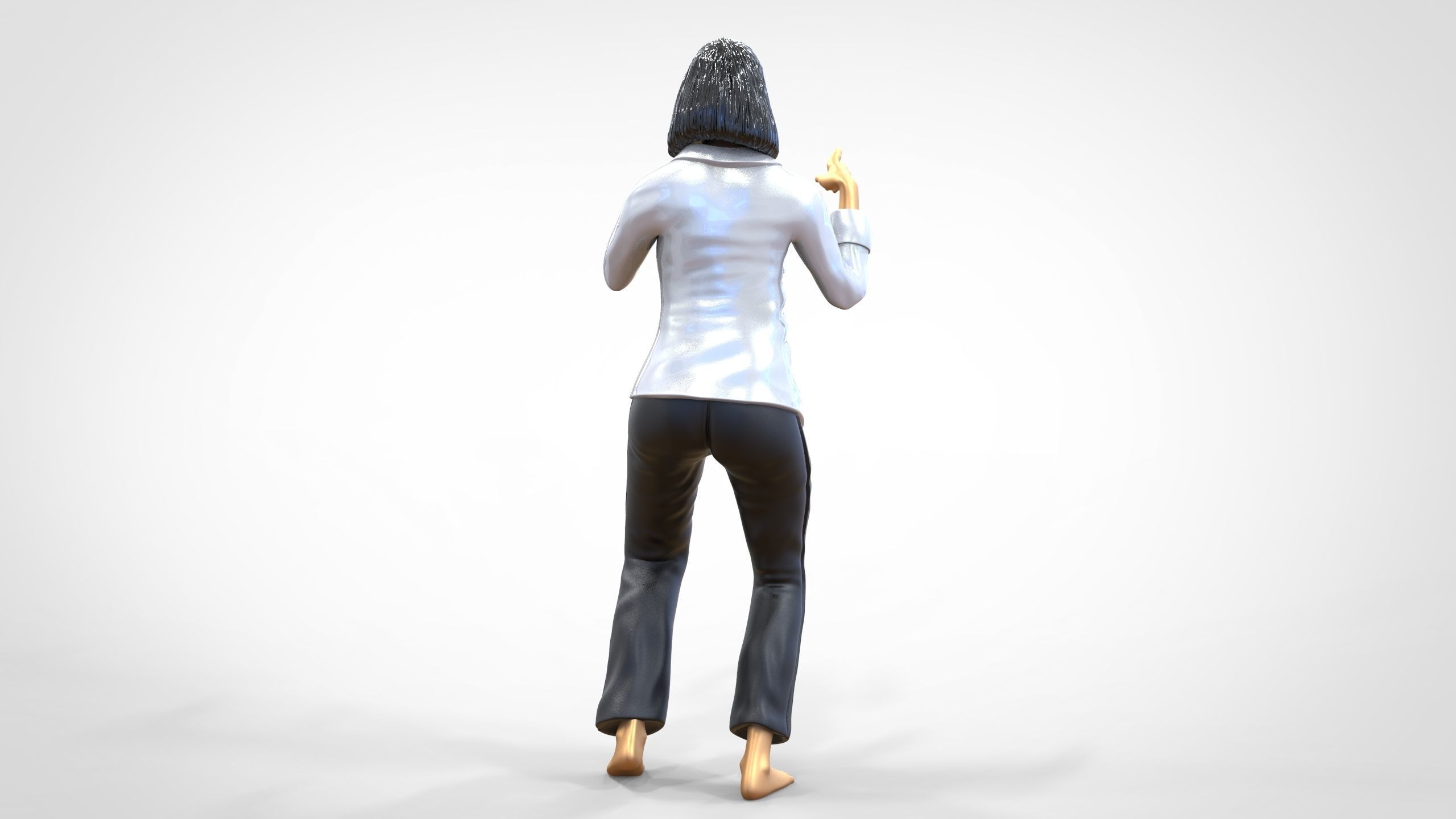 N1 Pulp Fiction Mia Wallace  Uma Thurman 3D print model_15
