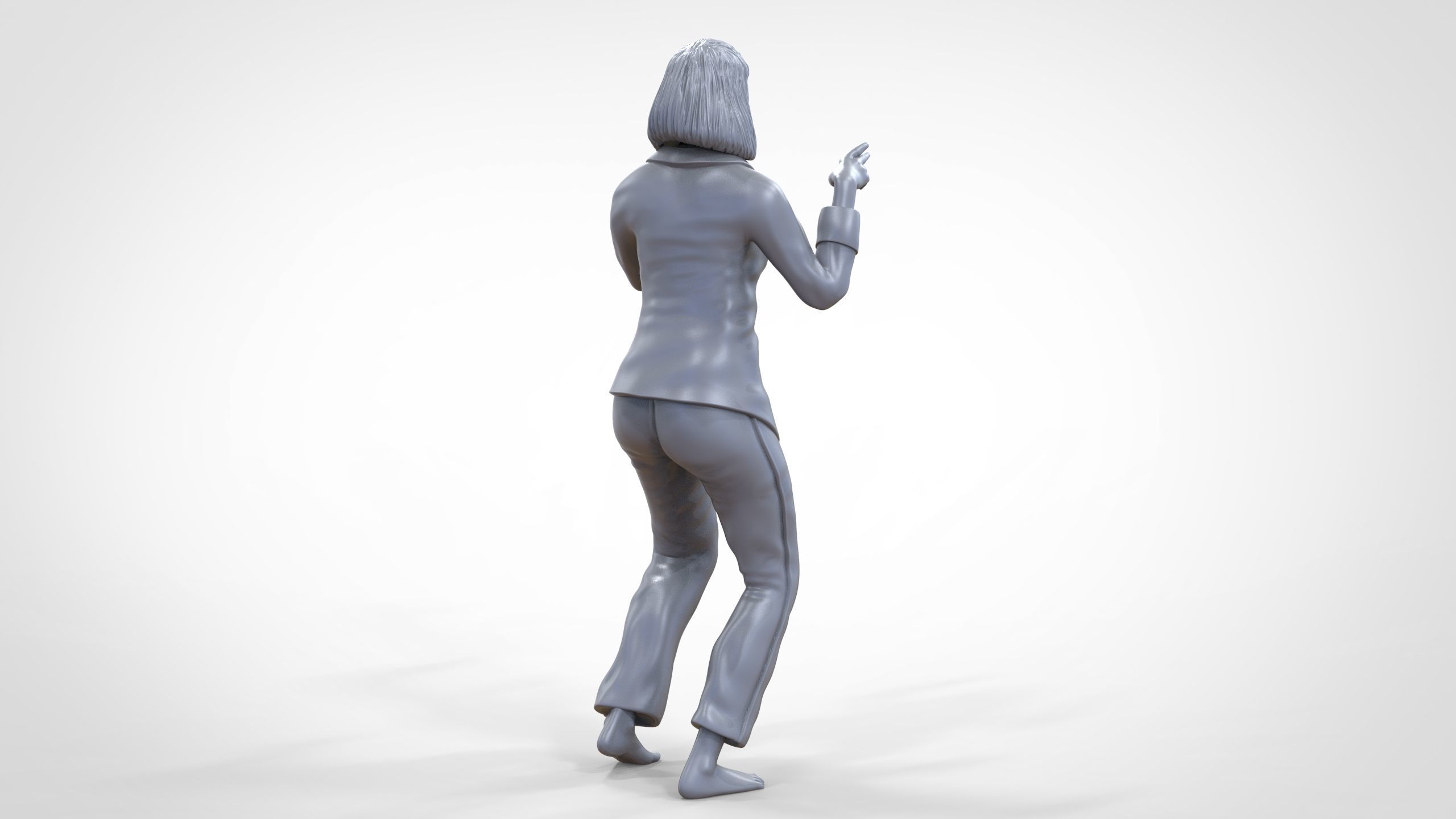 N1 Pulp Fiction Mia Wallace  Uma Thurman 3D print model_49