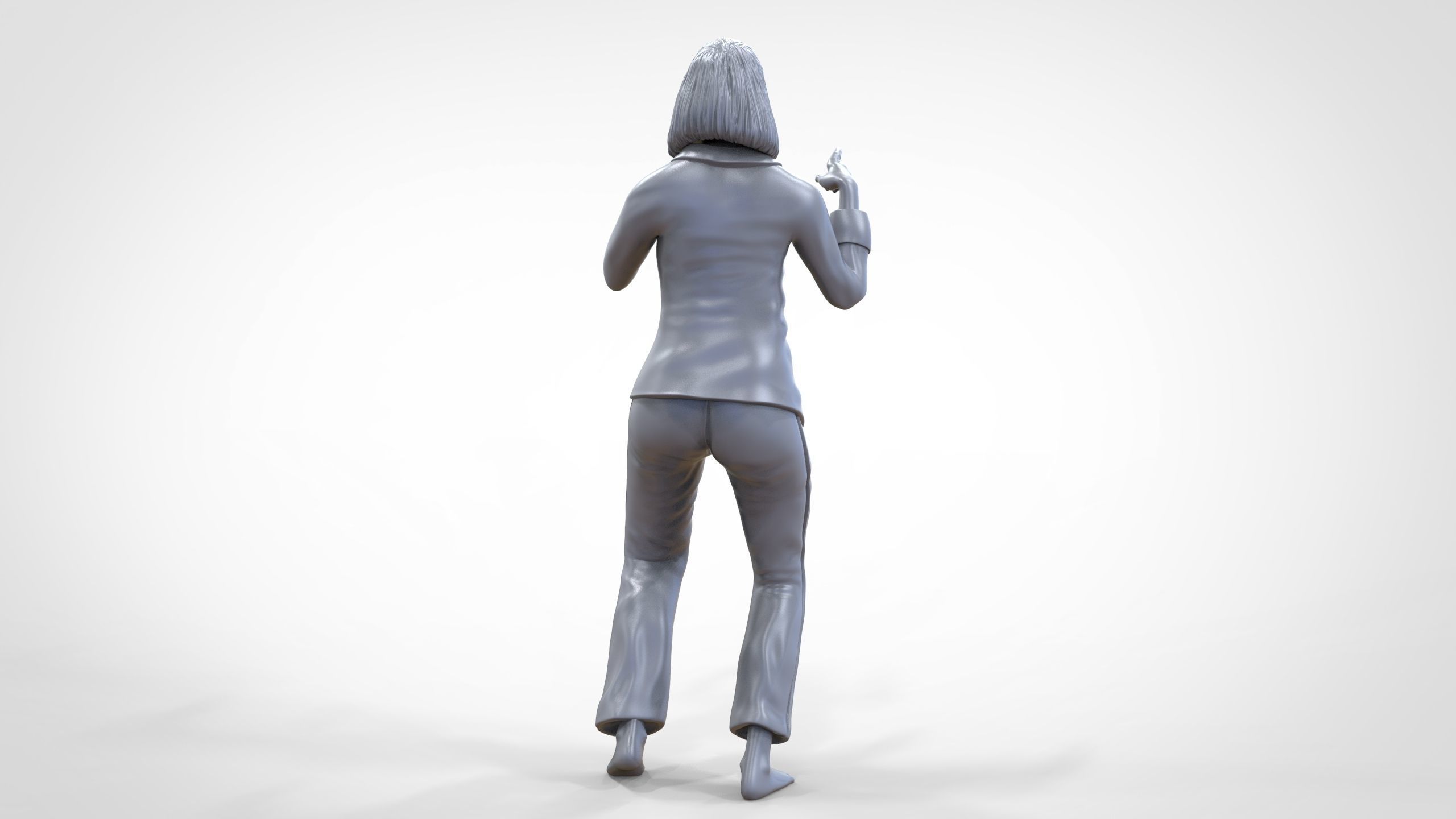 N1 Pulp Fiction Mia Wallace  Uma Thurman 3D print model_48