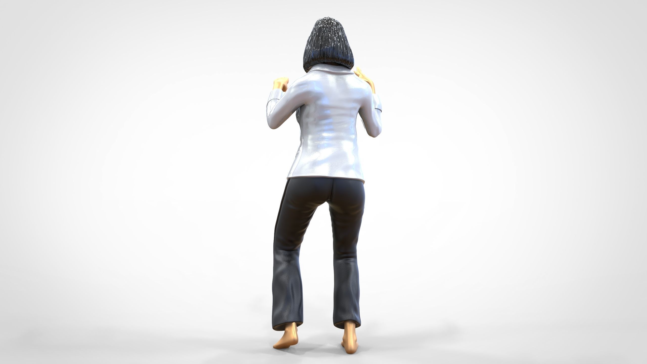 N1 Pulp Fiction Mia Wallace  Uma Thurman 3D print model_13