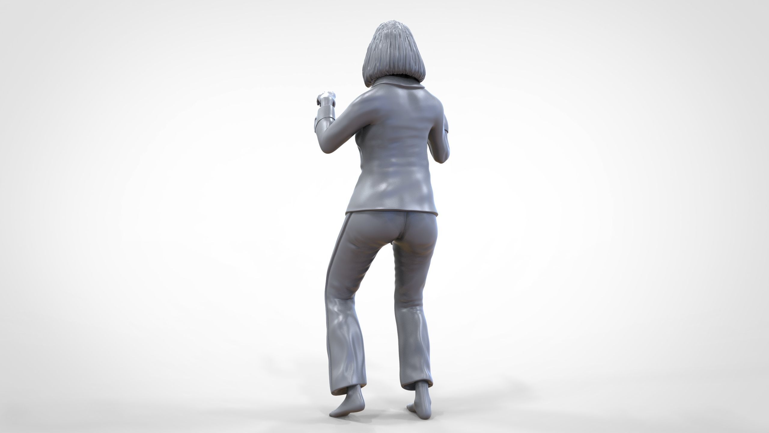N1 Pulp Fiction Mia Wallace  Uma Thurman 3D print model_47