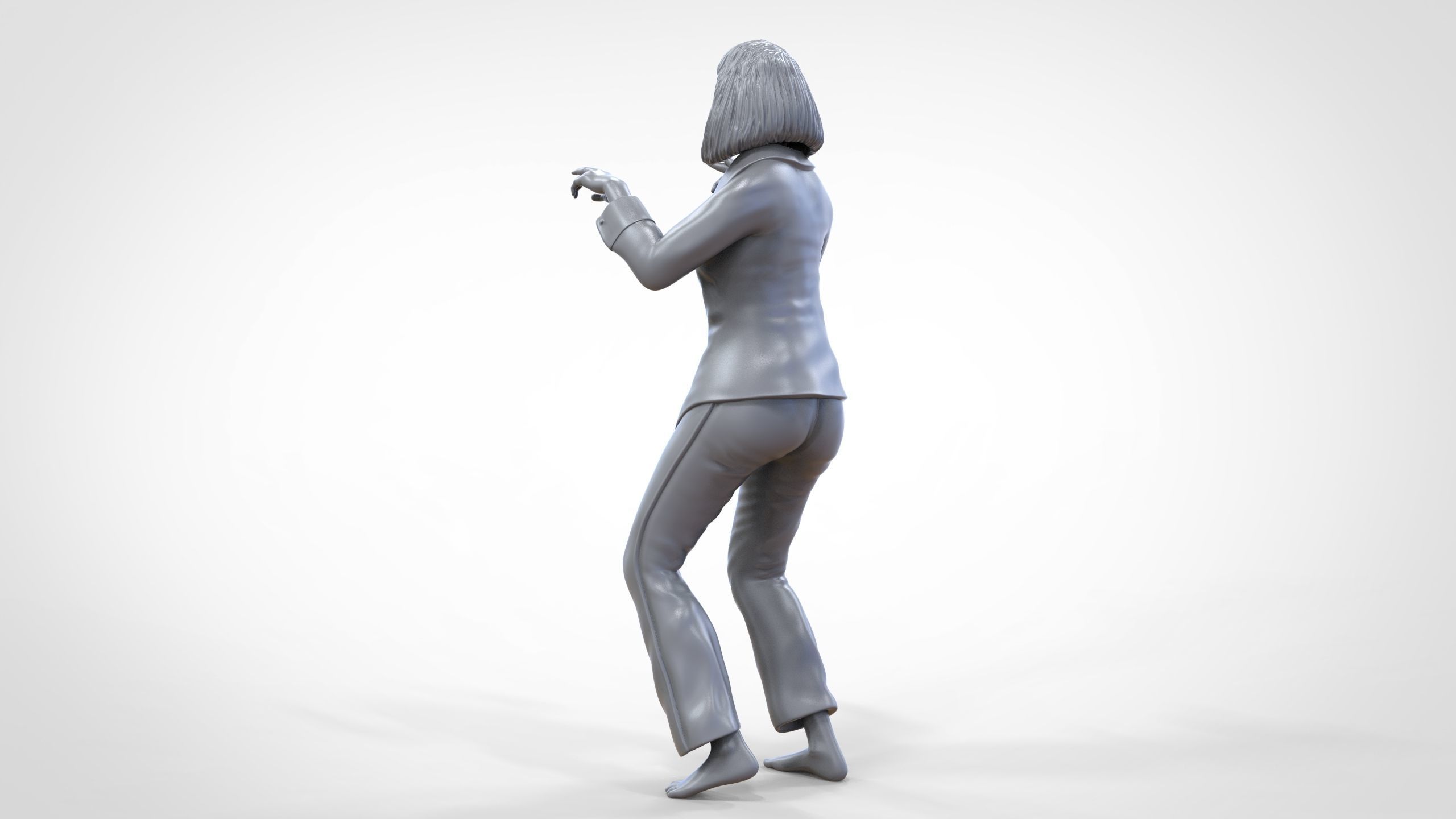 N1 Pulp Fiction Mia Wallace  Uma Thurman 3D print model_46