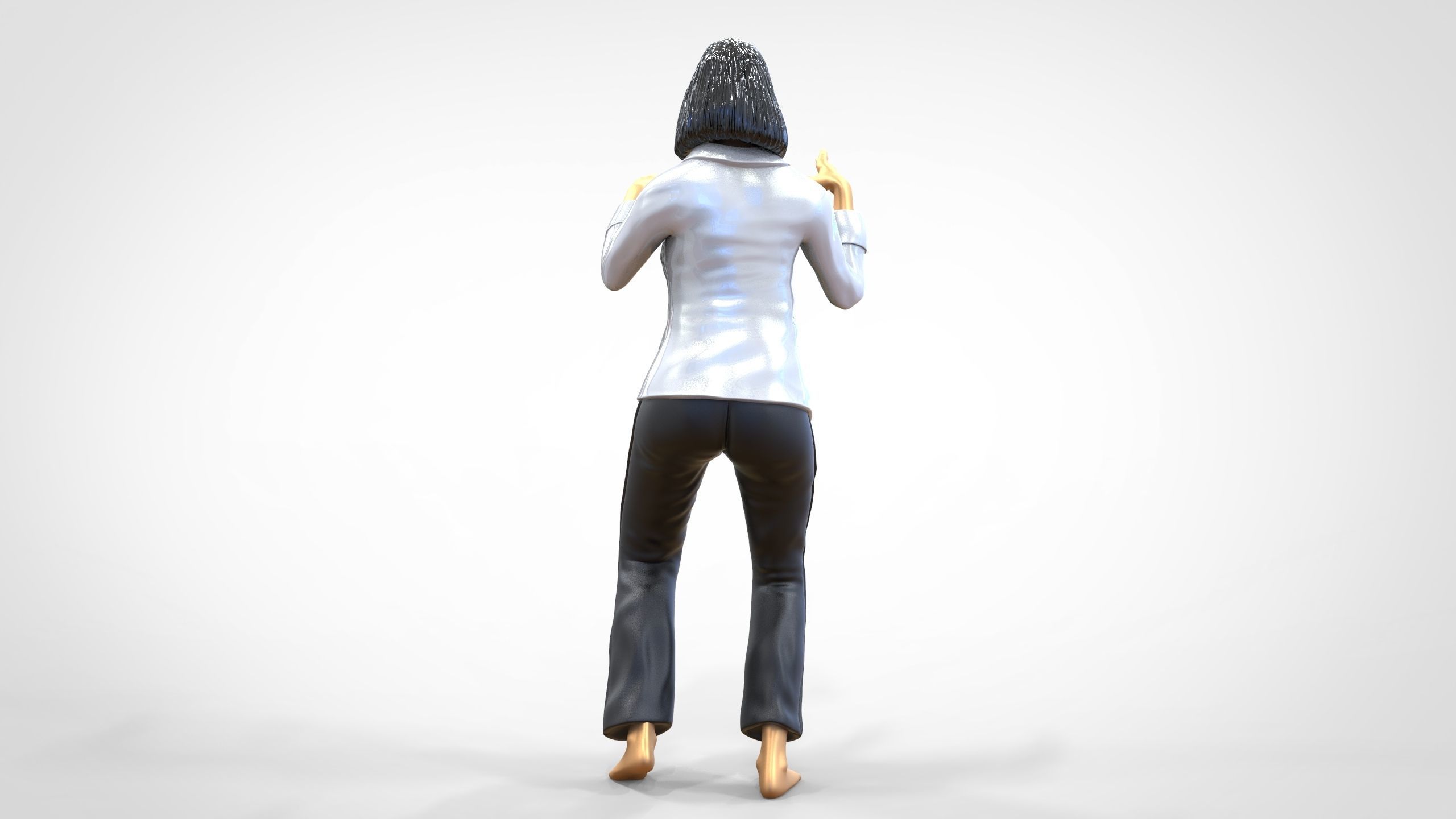 N1 Pulp Fiction Mia Wallace  Uma Thurman 3D print model_14