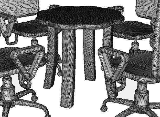 Spectacular Office Meeting 3D model_4