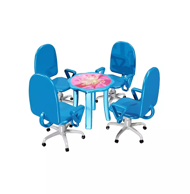 Spectacular Office Meeting 3D model_0