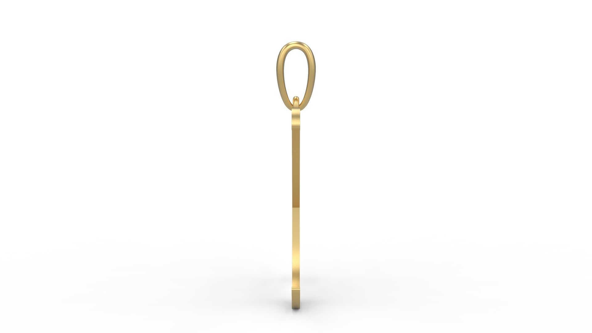 Initial Letters Pendant Sunshine X 3D print model_2