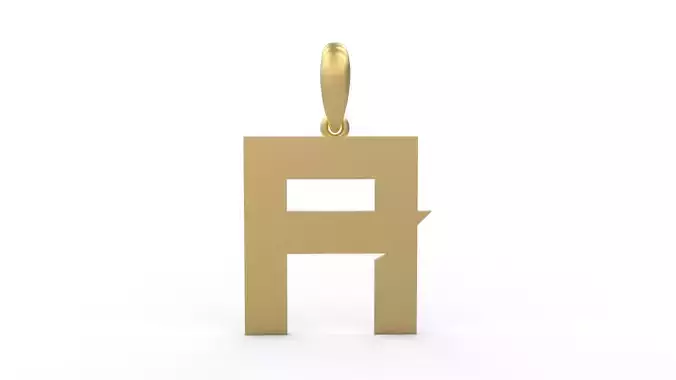 Initial Letters Pendant Super Maizen A