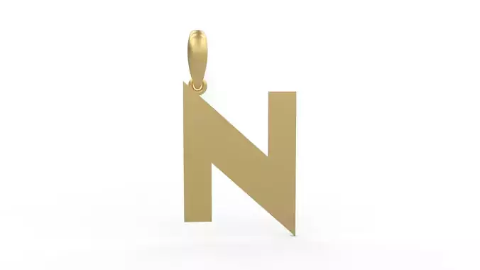 Initial Letters Pendant Super Maizen N