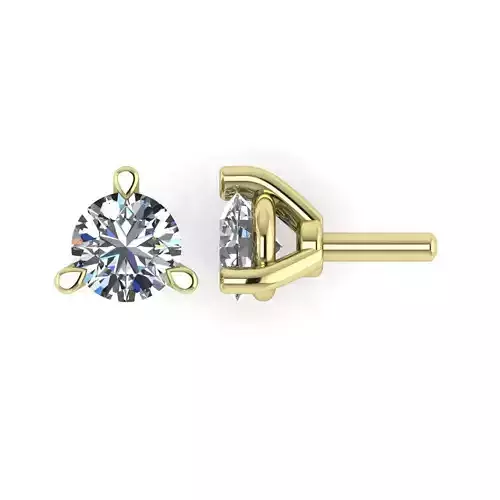 Diamond Jewelry Stud Earrings 5mm