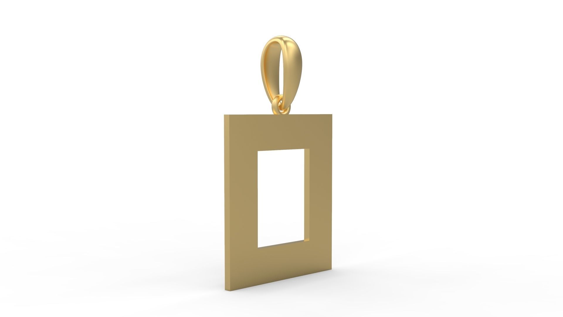 Initial Letters Pendant Super Maizen O 3D print model_3