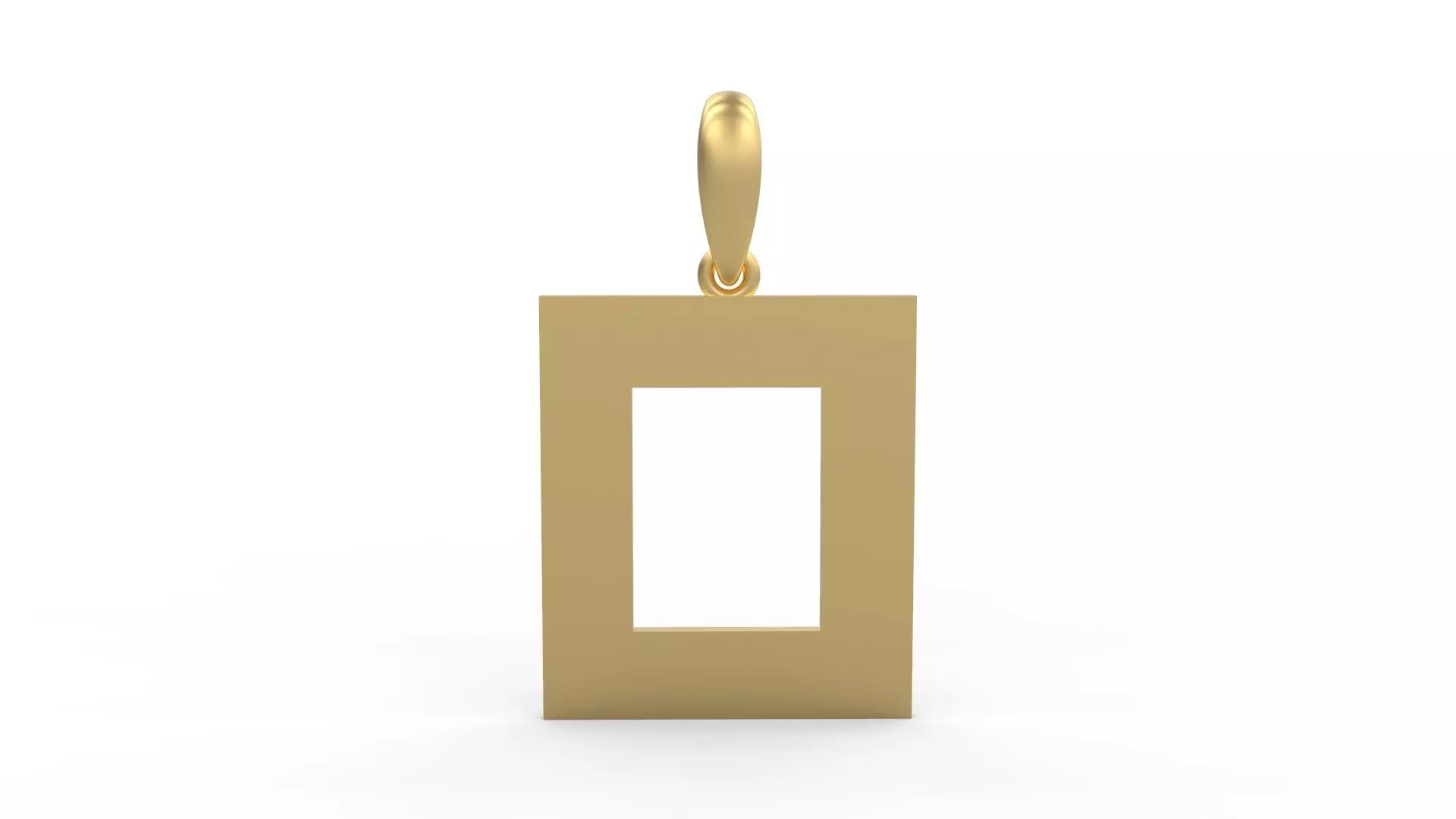 Initial Letters Pendant Super Maizen O 3D print model_0