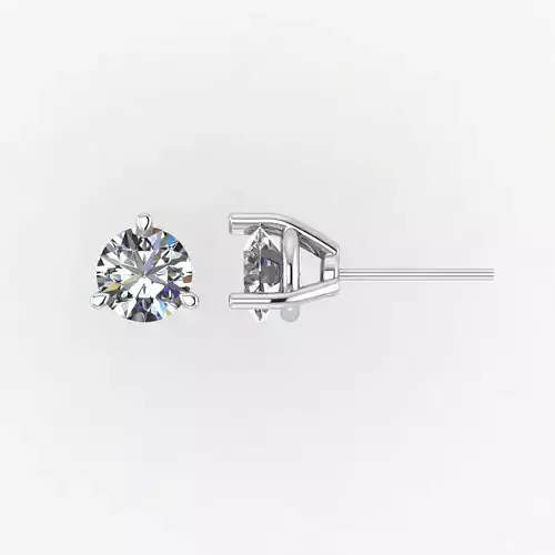 Diamond Jewelry Stud Earrings 10mm