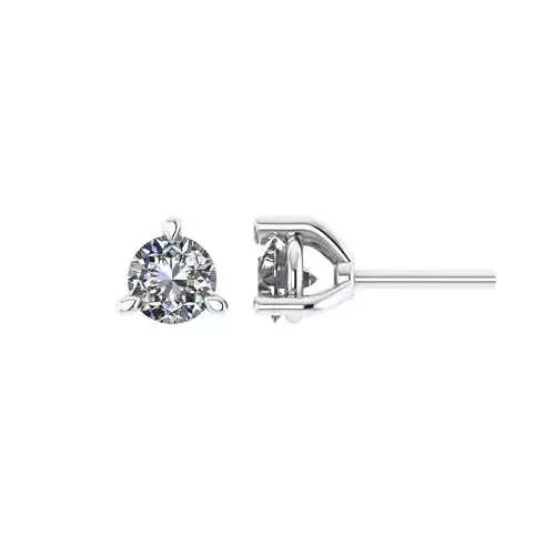 Diamond Jewelry Stud Earrings 4mm