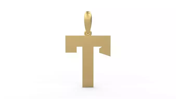 Initial Letters Pendant Super Maizen T