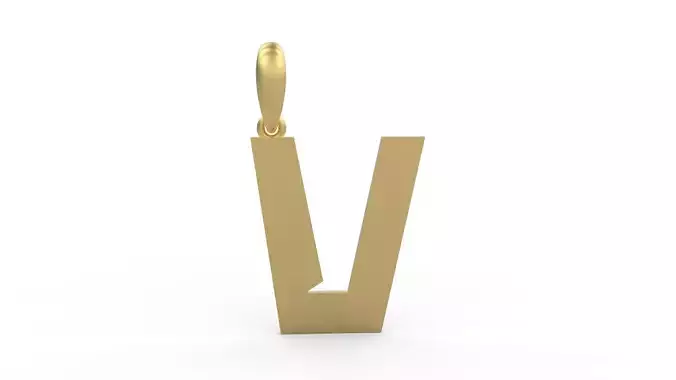Initial Letters Pendant Super Maizen V