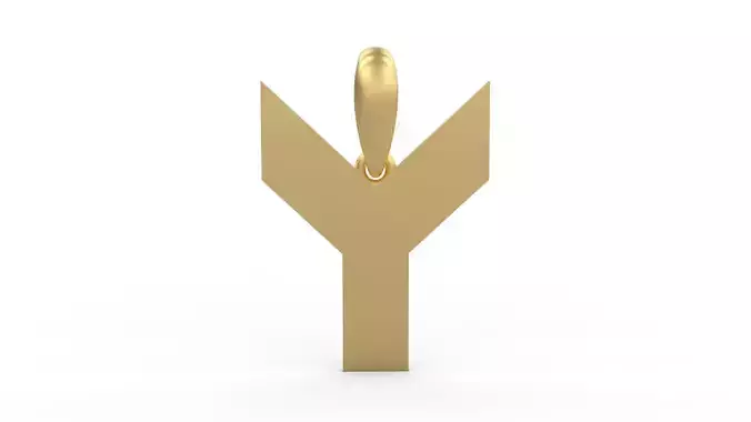 Initial Letters Pendant Super Maizen Y