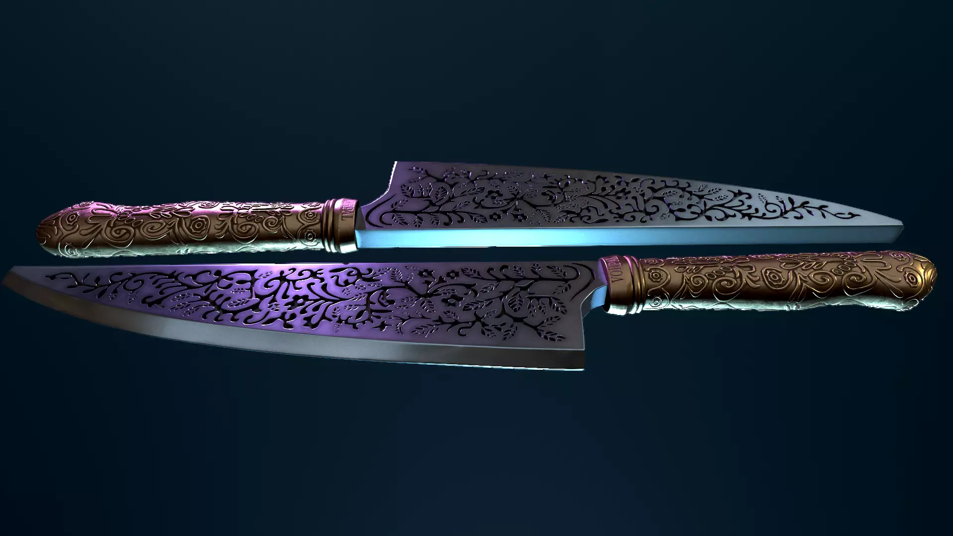  Alice in wonderland knife 3D model_0