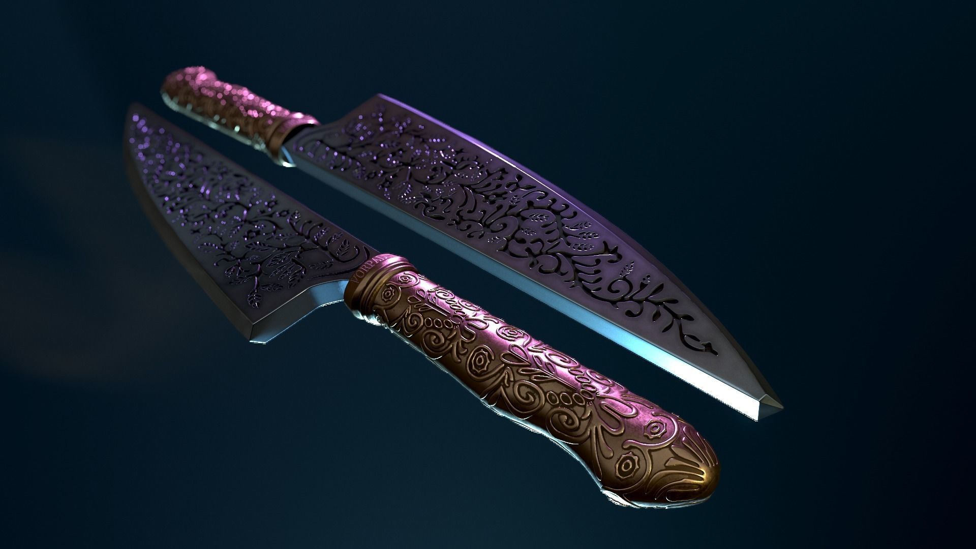  Alice in wonderland knife 3D model_7