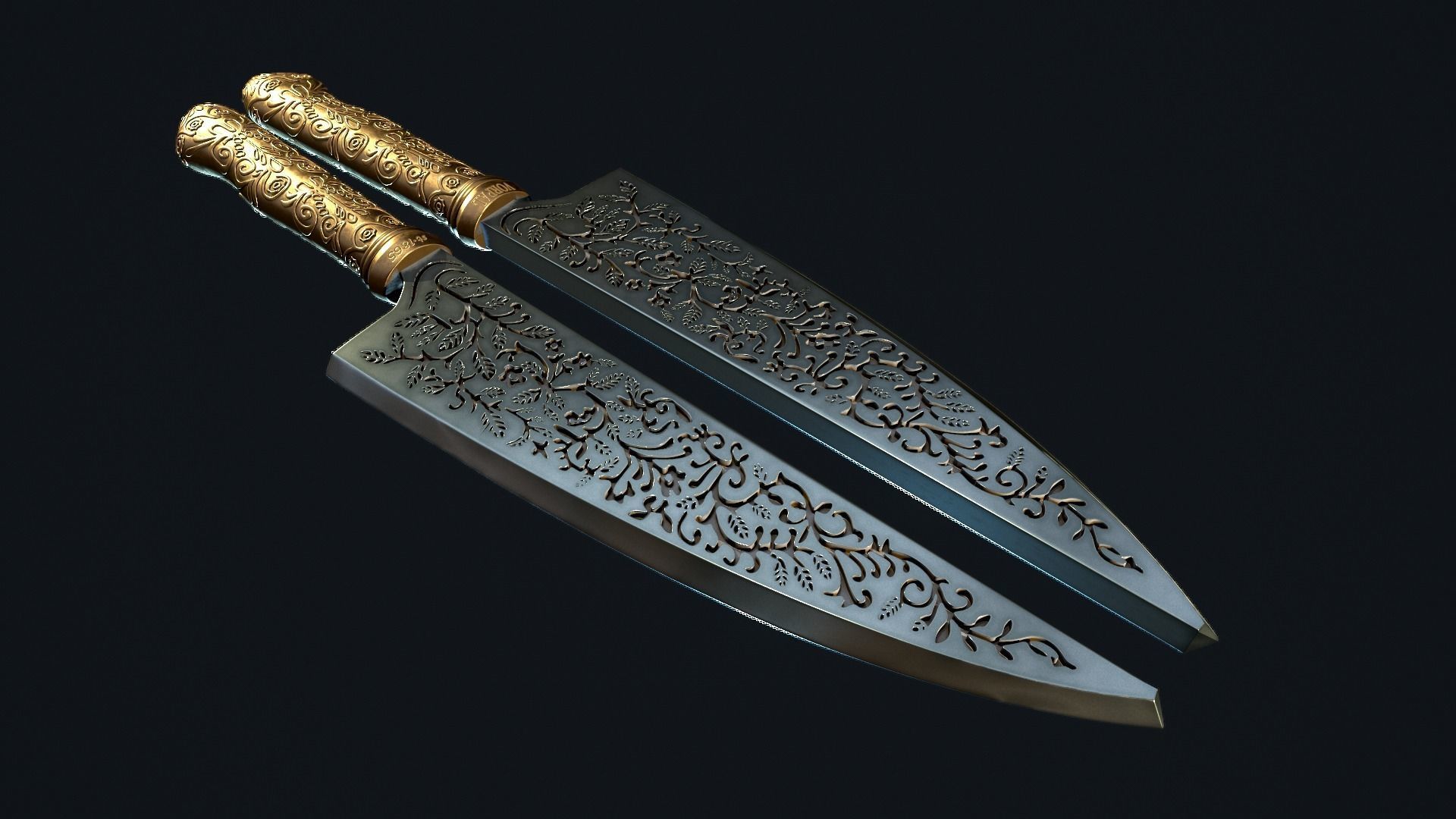  Alice in wonderland knife 3D model_13