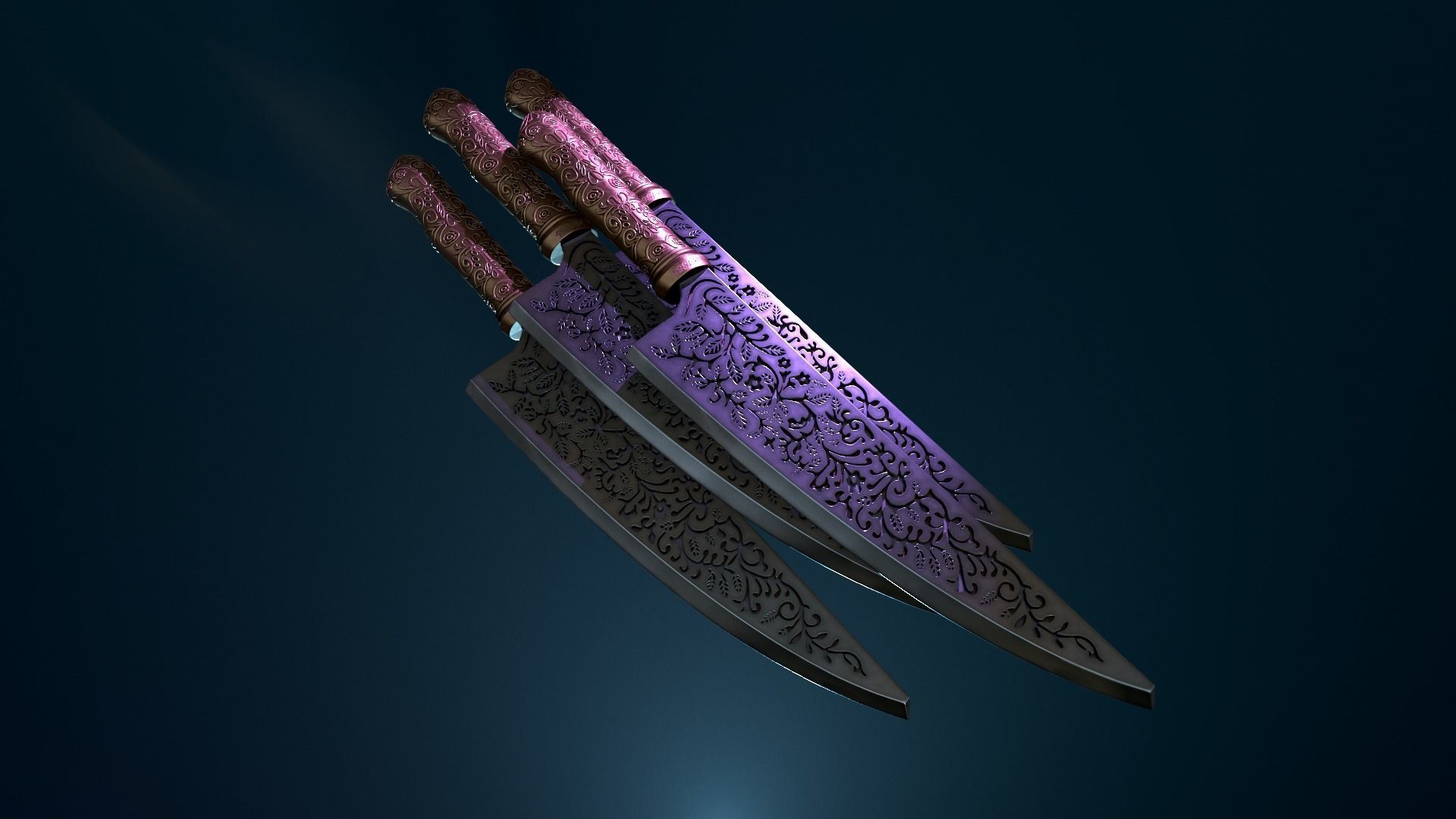  Alice in wonderland knife 3D model_6