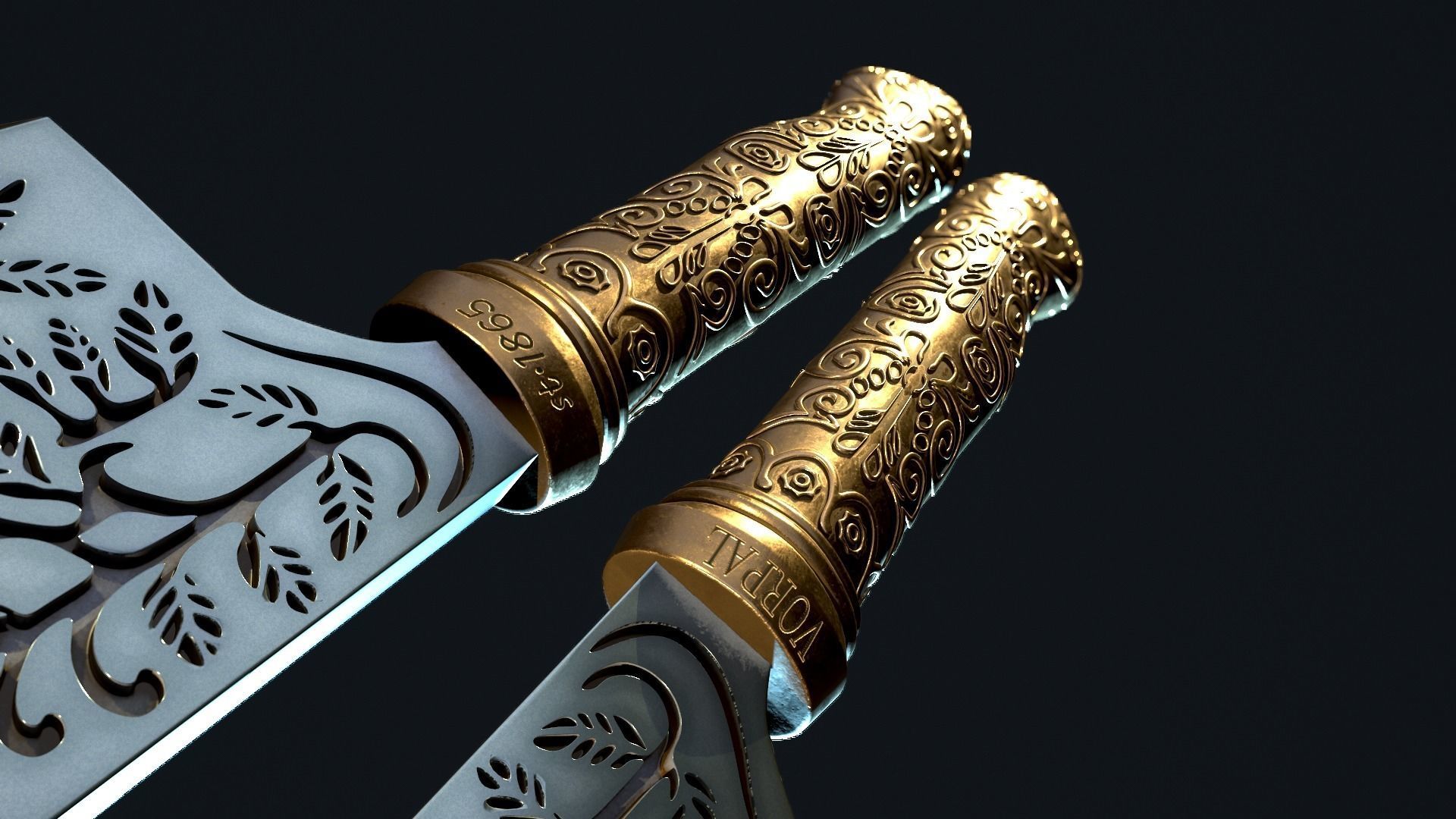  Alice in wonderland knife 3D model_14