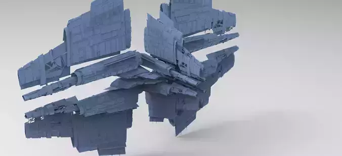 Alien Ship pyramid God design 