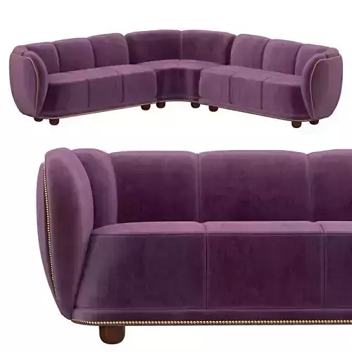 Sofa An sectional velvet