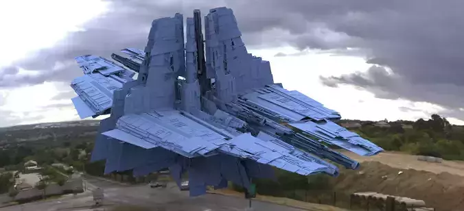 Stargate Pyramid City 3D model