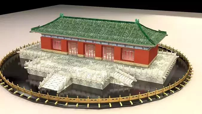 Chinese ancient building 