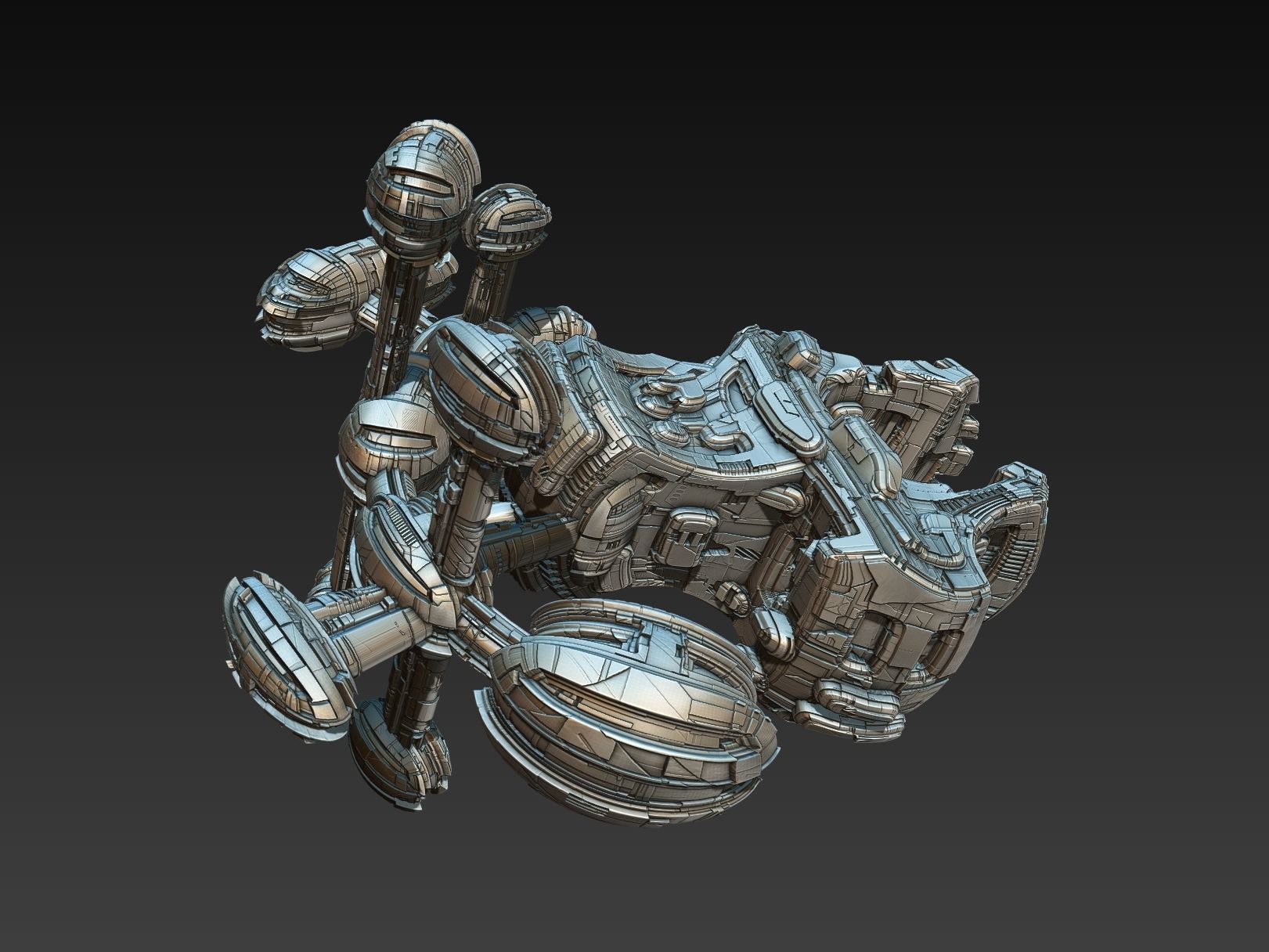 space equipment node 00079 3D model_3