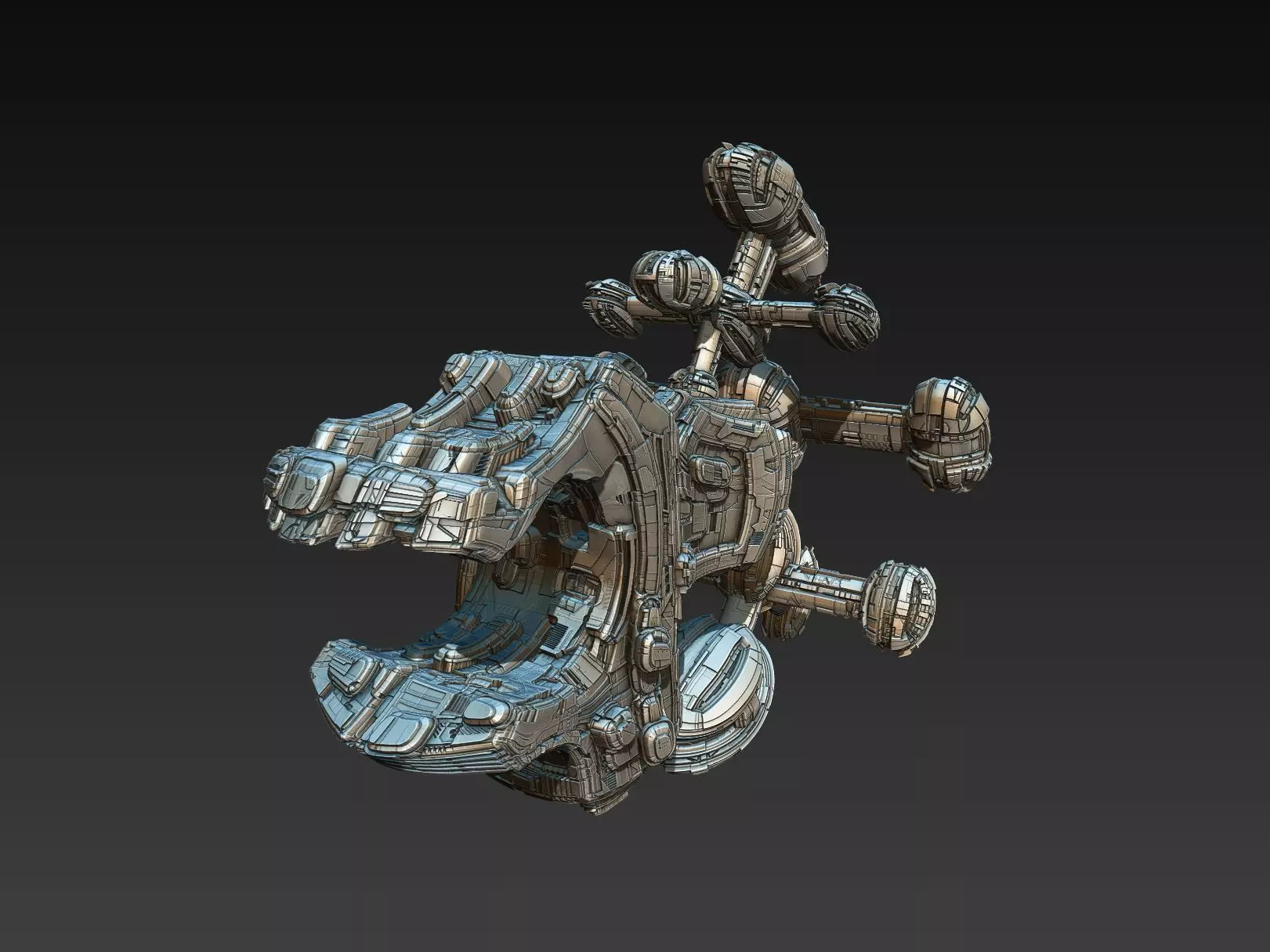 space equipment node 00079 3D model_0