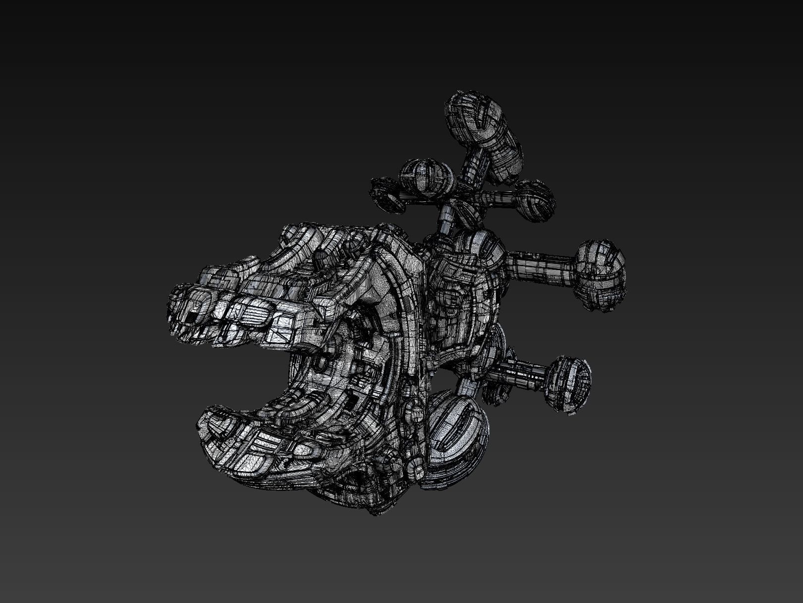 space equipment node 00079 3D model_2
