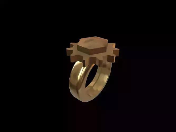 Gear ring stl file verified