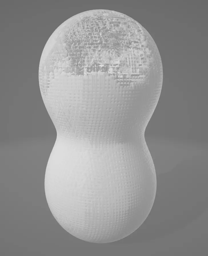 Destroyed Ball 3D model