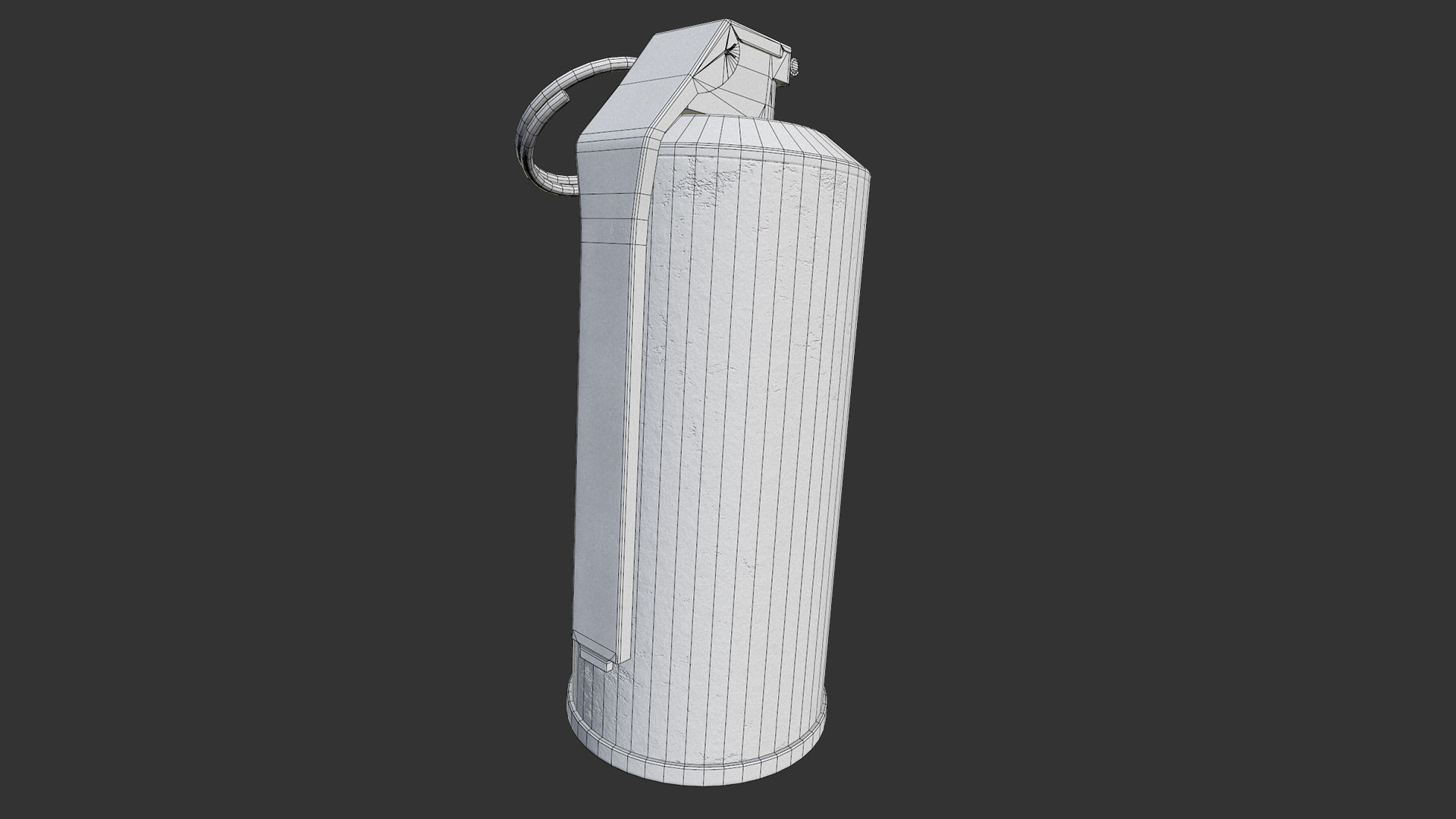 Mk141 Stun Grenade Low-poly 3D model_9