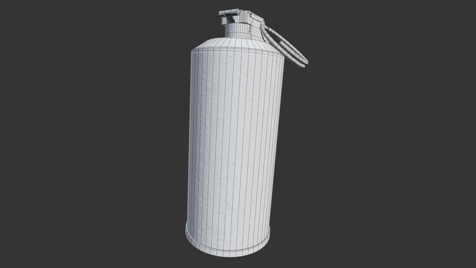Mk141 Stun Grenade Low-poly 3D model_8