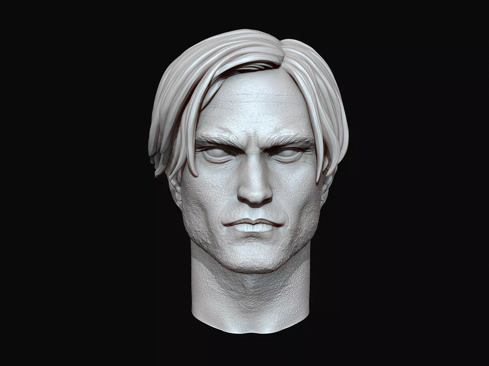 Robert Pattinson The Batman Head - Stl ready for printing 3D print model_0