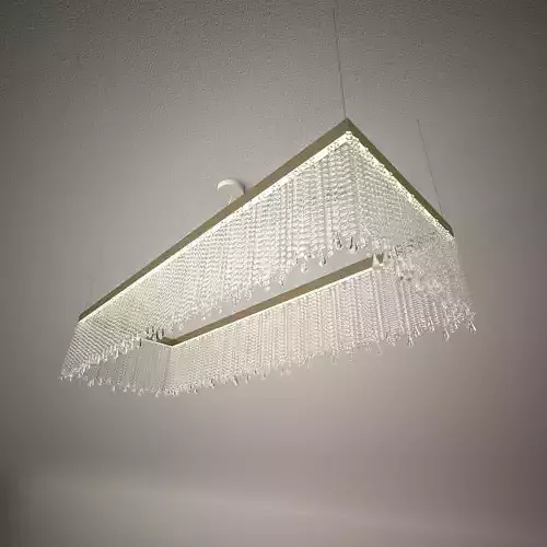 Crystal chandelier - Light4 ECLISSE suspension PL RE 150x50