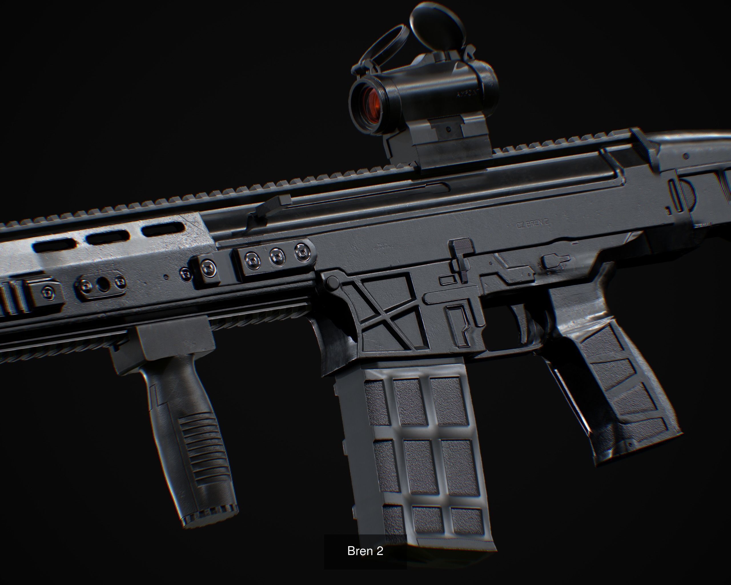 Small Gun Pack 3D Model Collection_2