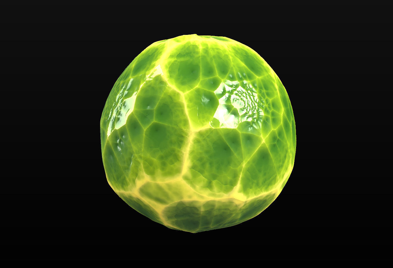 8 Stylized and Seamless Crystals PBR Materials - Set 3 Texture_4