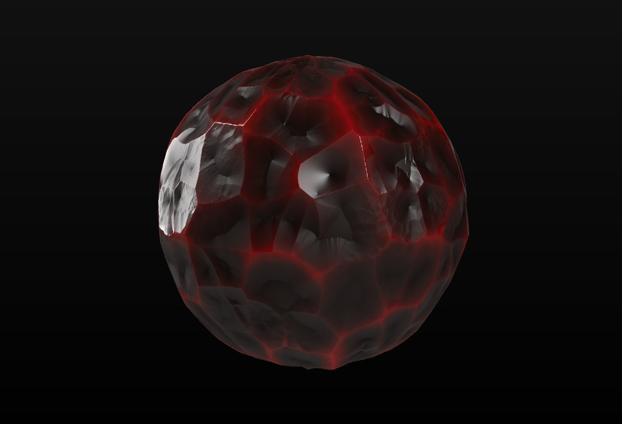 8 Stylized and Seamless Crystals PBR Materials - Set 3 Texture_1