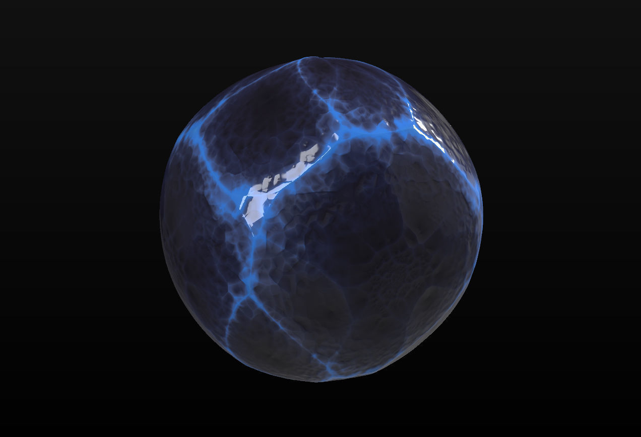 8 Stylized and Seamless Crystals PBR Materials - Set 3 Texture_10