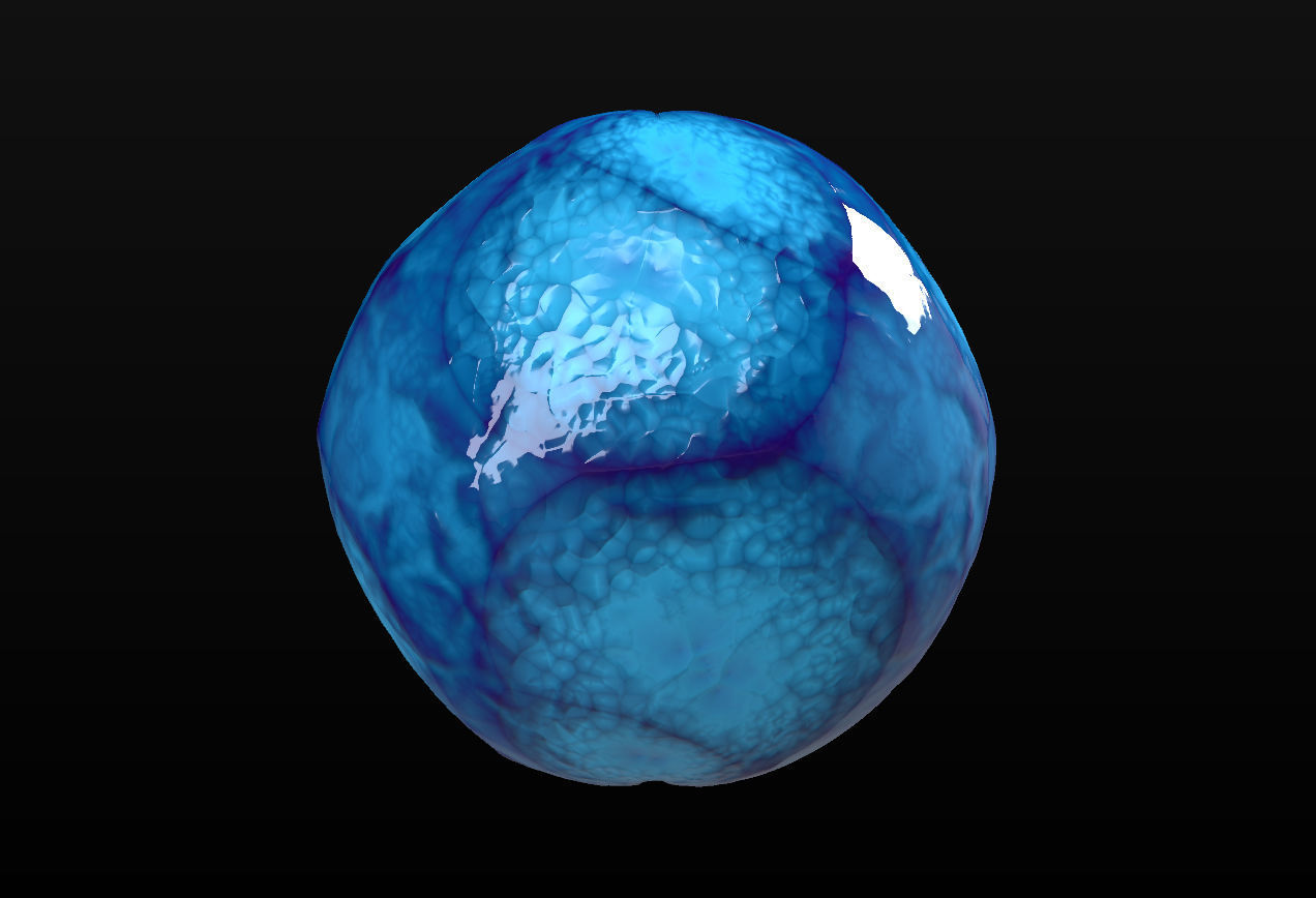 8 Stylized and Seamless Crystals PBR Materials - Set 3 Texture_13