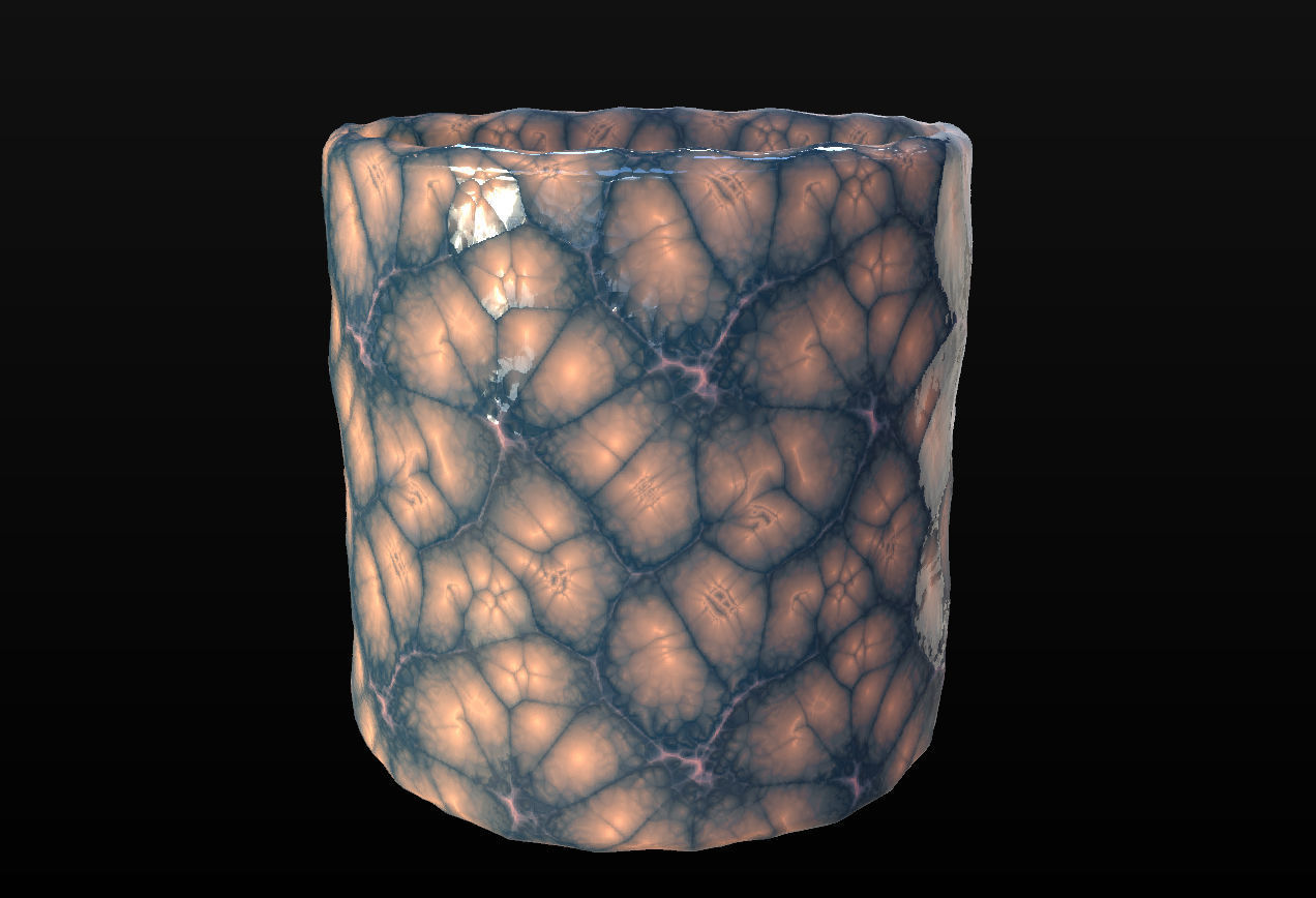 8 Stylized and Seamless Crystals PBR Materials - Set 3 Texture_24